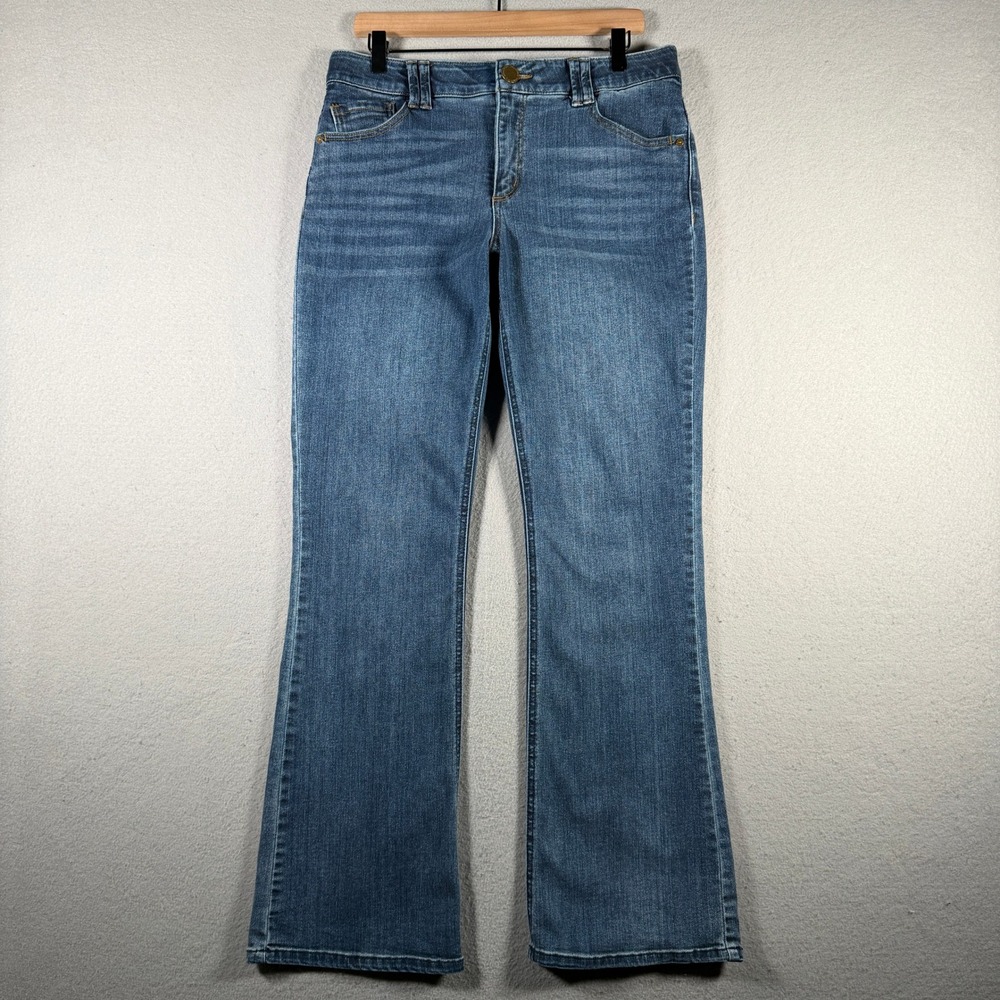 Democracy Ab Technology Bootcut Jeans Medium Wash Blue Size 12 B1903X1JQXX